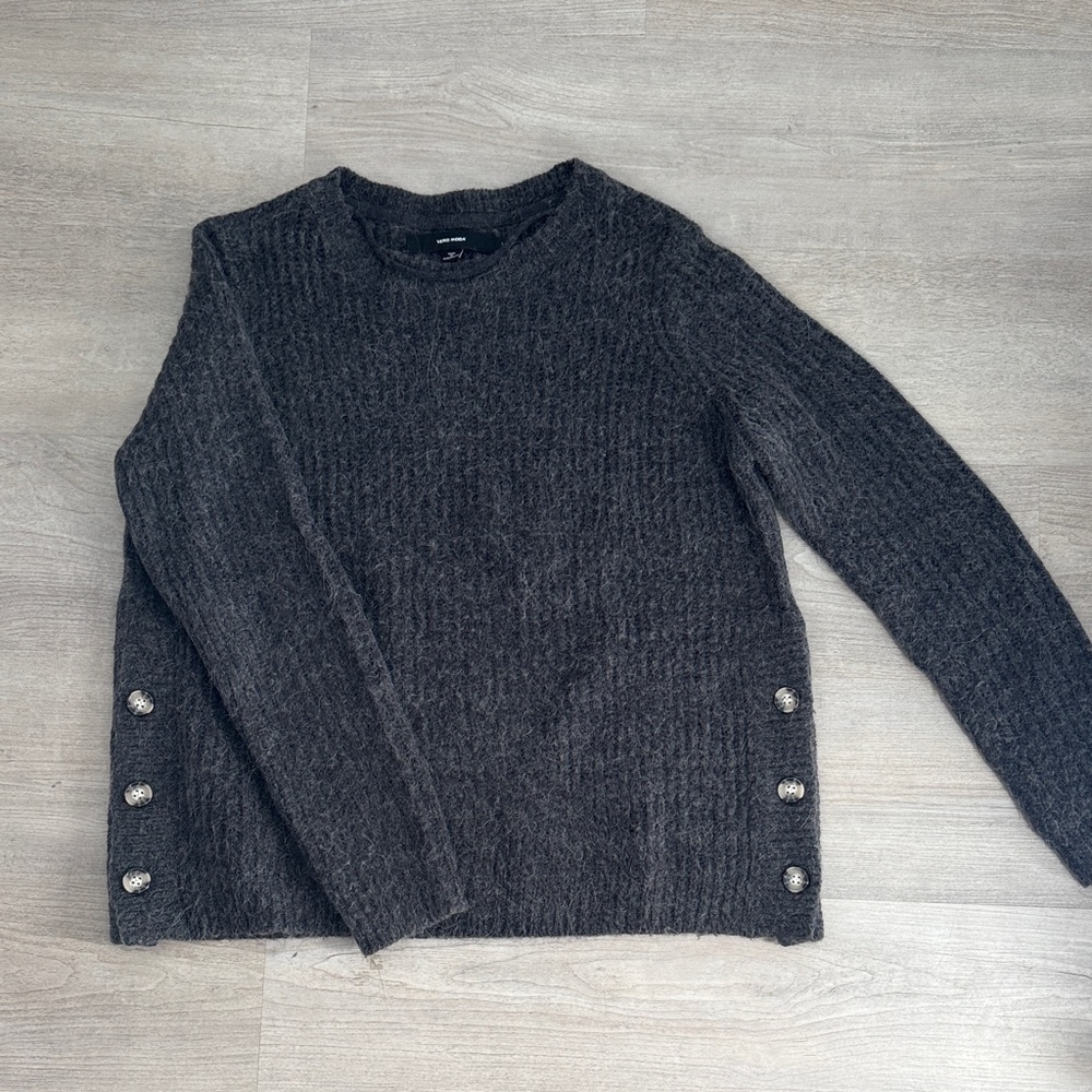 Vero Moda Gray Crew Neck Sweater